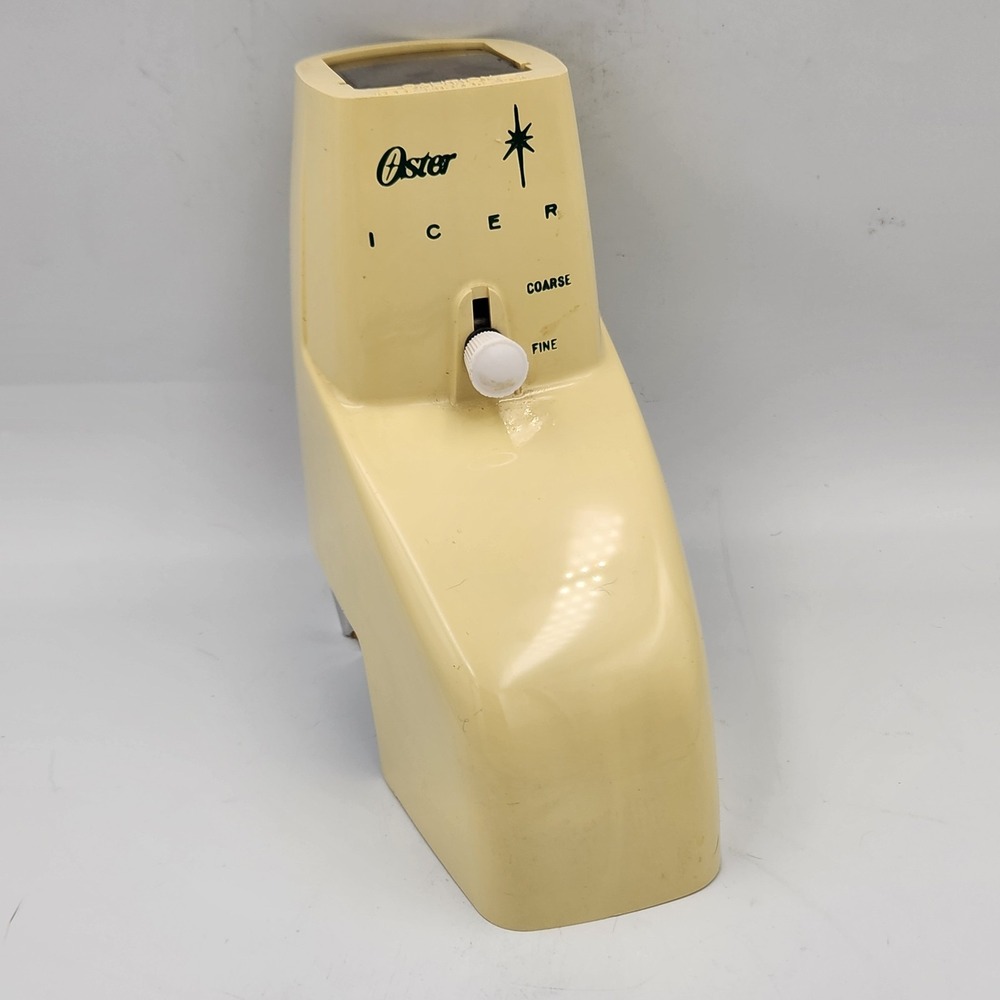 Vintage Oster Imperial Kitchen Center icer attachement